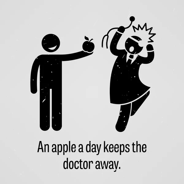 Proverb one apple a day keeps the doctor away